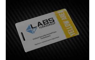 EfT TerraGroup Labs Keycard (Yellow) [Account Share (Lv15 required)]