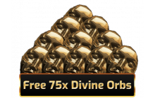 600x Divine Orbs + 75x FREE