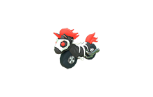 Halloween Black Ponycycle (Adopt Me - Transport) [Legendary]