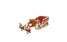Gingerbread Sleigh (Adopt Me - Transport) [Legendary]
