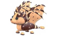 Chocolate Chip Bat Dragon (Adopt Me - Pet) [Flyable, Rideable]