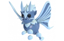Ice Moth Dragon (Adopt Me - Pet) [Flyable, Rideable]