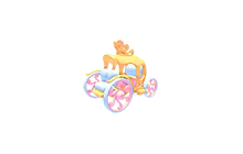 Rose Petal Carriage (Adopt Me - Transport) [Legendary]