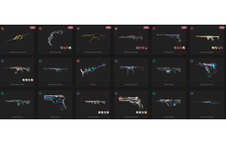 UNIQUE - Unranked - 3x Knife Skins [9 Agent, LVL 38, 2x Champions 2023 Skins and MORE!]