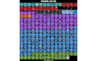 UNIQUE - The Reaper [274 Skins, 375 Vbucks, Blue Squire, 179 Gliders and MORE!]