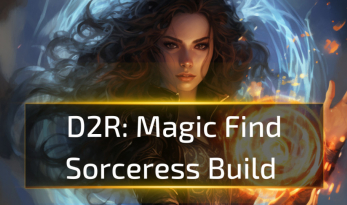 Magic Find Sorceress Build -D2R 2.6