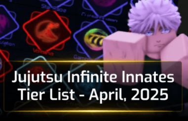 Jujutsu Infinite: Innate Tier List April 2025