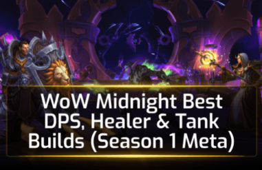 WoW Midnight Best DPS, Healer & Tank Builds