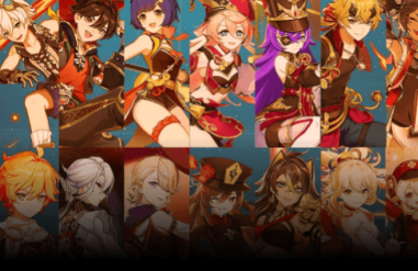 All Pyro Characters in Genshin Impact